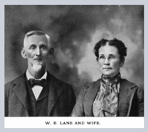 Picture of Mr & Mrs W. B. Lane.