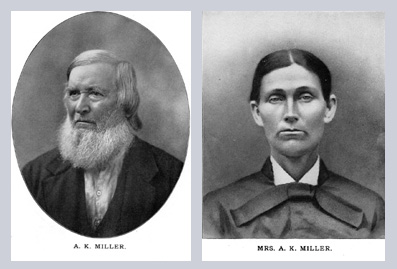 Picture of Mr. and Mrs. A. K. Miller.
