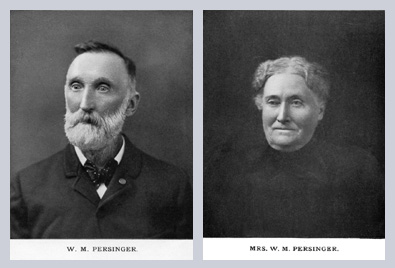 Picture of Mr. and Mrs. William M. Persinger.