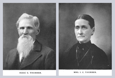 Picture of Mr. and Mrs. Isaac C. Thurber.