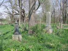 Photograph of Barnett Cemetery.