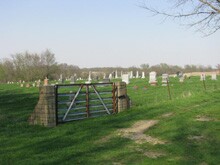 Photograph of Crum Cemetery.