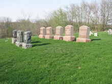 Photograph of Crum Cemetery.