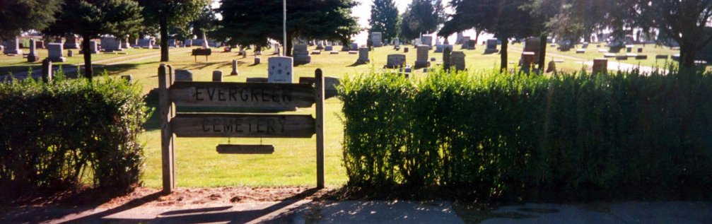 Photograph of Evergreen Cemetery.