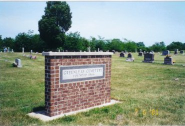 Picture of Greenleaf Cemetery.