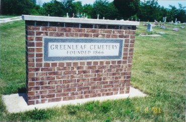 Picture of Greenleaf Cemetery.