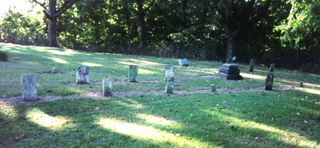 Photograph of Hays-Coppenbarger Cemetery.
