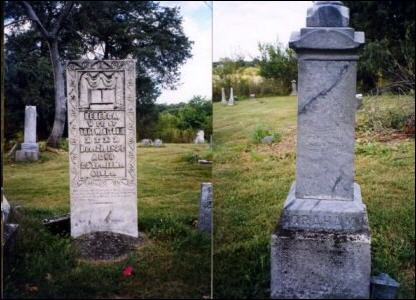 Photograph of Lisenby Cemetery.