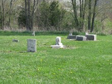 Photograph of Mills Cemetery.