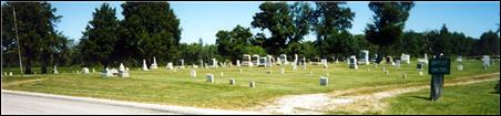 Photograph of Old Baptist Cemetery.