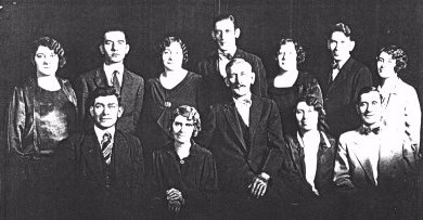 Photograph of William and Laura Newberry Family.