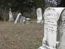 Photograph of Willmore Cemetery.