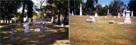 Photograph of Woodlawn Cemetery.