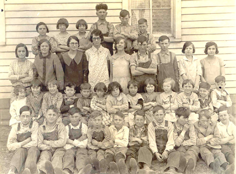 Picture of Bowles School - 1928.