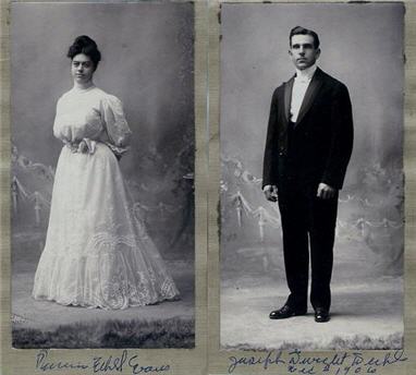 Picture of Joseph and nannie Deihl.