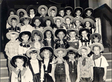 Photograph of Douglas School First Grade Class of 1951.