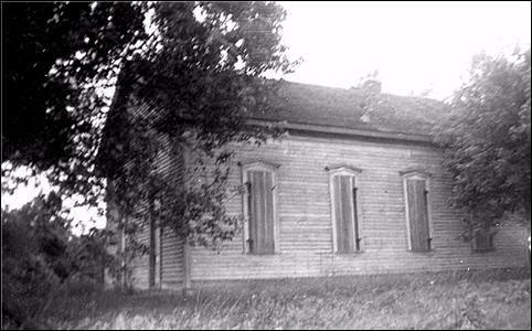 Picture of Fairview Church taken in 1947