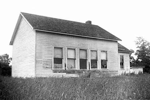 Picture of Fairview School taken in 1947.