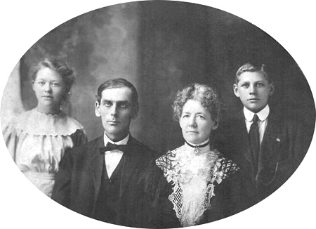 Photograph of the John Fuller family.