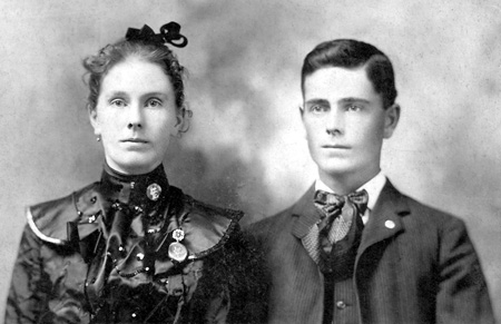 Photograph of Mary and John Bell.
