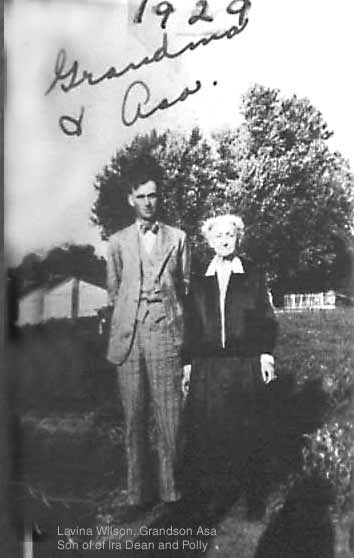Photograph of Lavina Wilson and Grandson, Asa.
