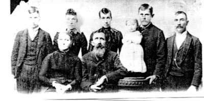 Photograph of Martin and Lydia Newberry Family.