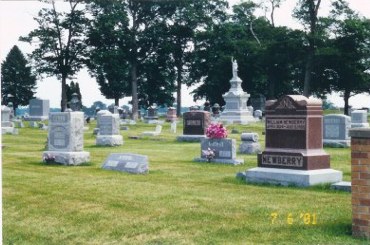 Picture of Maple Grove Cemetery.