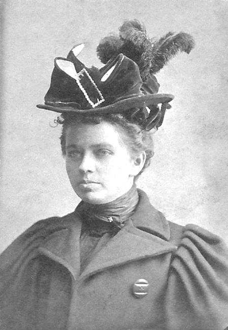 Photograph of Olive Pennington 1894.