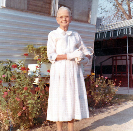 Photograph of Olive Pennington 1966.