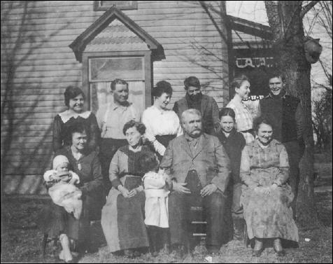 Photograph of the Walker Family.